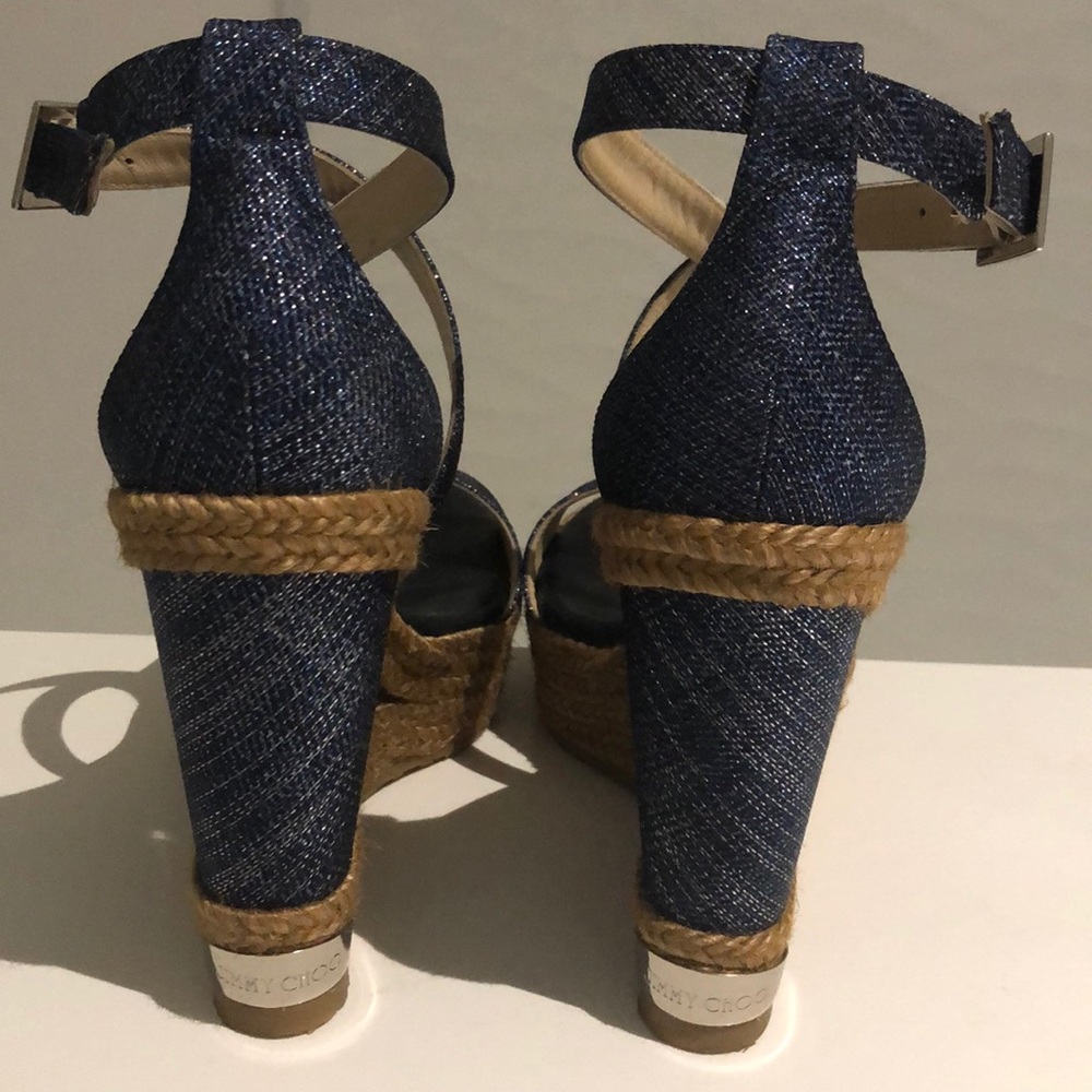 Jimmy Choo Platform Wedge Size 6 (36) - image 3